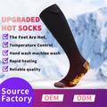 Rechargeable Heated Socks for Winter - 5000mAh - Black