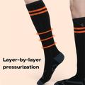 Rechargeable Heated Socks for Winter - 5000mAh - Orange / Black