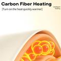 Rechargeable Heated Socks for Winter - 5000mAh - Orange / Black