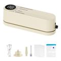 Rechargeable Portable Mini Vacuum Sealer for Food - Beige