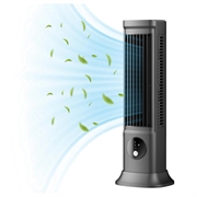 Rechargeable USB-C Desktop Air Circulator - 3-Speed - Black