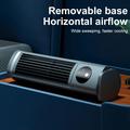 Rechargeable USB-C Desktop Air Circulator - 3-Speed - Black