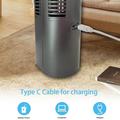 Rechargeable USB-C Desktop Air Circulator - 3-Speed - Black