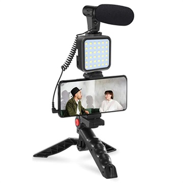 Vlogging Kit for Live Streaming KIT-01LM (Open-Box Satisfactory) - Black