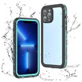 Redpepper Dot+ iPhone 13 Pro Max Waterproof Case - IP68 - Blue / Black