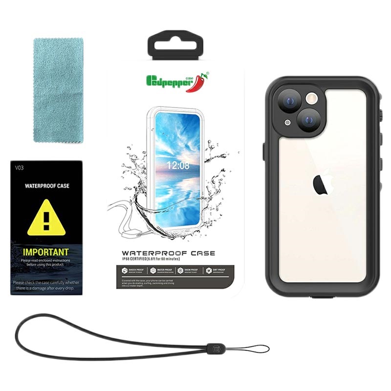 iPhone 13 Mini Waterproof Case  iPhone 13 Mini Case – Redpepper Cases