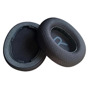 QCY H3/H3 Lite Replacement Breathable Mesh Sponge Earpads - Black / Grey