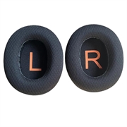 QCY H3/H3 Lite Replacement Breathable Mesh Sponge Earpads - Black / Orange