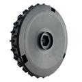 Replacement Rear Wheels for Gardena, Husqvarna Automower - 2 Pcs. - Black