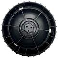 Replacement Rear Wheels for Gardena, Husqvarna Automower - 2 Pcs. - Black