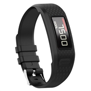 Garmin Vivofit 1/2 Replacement Silicone Strap with Integrated Frame - Black