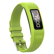 Garmin Vivofit 1/2 Replacement Silicone Strap with Integrated Frame - Light Green