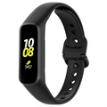 Samsung Galaxy Fit 2 Replacement Silicone Strap with Integrated Frame - Black