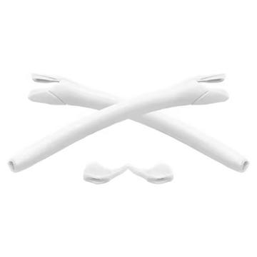 Replacement Temples & Nose Pads for Oakley Radar Sunglasses - White