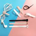 Reusable Silicone Cable Ties - 20 pcs. - Black