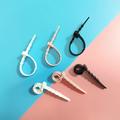Reusable Silicone Cable Ties - 20 pcs. - Black