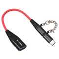 Rexus 2-in-1 USB 2.0 / USB-C and MicroUSB OTG Cable Adapter