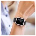 Rhinestone Decorative Apple Watch SE (2022)/SE/6/5/4 Case with Screen Protector - 44mm - Pink