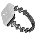 Rhinestone Fan-shaped Apple Watch SE/6/5/4/3/2/1 Strap - 42mm, 44mm