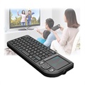 Rii X1 Mini Wireless Keyboard with Touchpad - Black