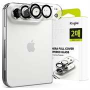 iPhone Duo Ringke Full Cover Camera Lens Protector - 2 Pcs. - Black / Clear