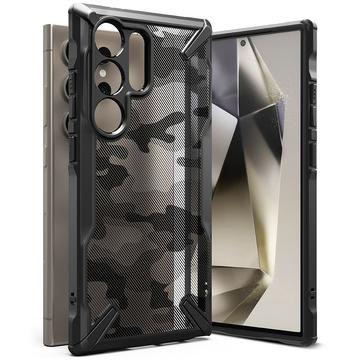 Samsung Galaxy S24 Ultra Ringke Fusion X Design Hybrid Case - Camouflage