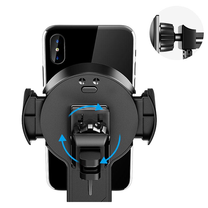 rock w2 car wireless charging stand black rock w2 car wireless charging stand black