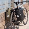 Rockbros AS-166 20L Waterproof Bike Rear Bag with Shoulder Strap - Black