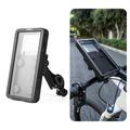 Rockbros Waterproof Magnetic Phone Holder for Bike and E-Bike - 4.7"-6.9" - Black