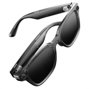 Rokid AI Glasses - 4K Camera, Snapdragon AR1, WiFi 6, Voice Control - Black