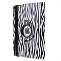 iPad 9.7 2017/2018 Rotary Case - Zebra