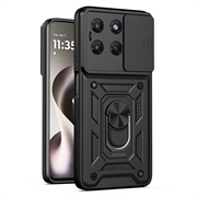 Motorola Moto G37/G37 Power/G47 Rotary Ring Hybrid Case with Camera Shield