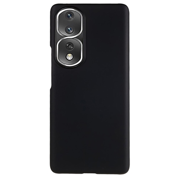 Honor 80 Pro Rubberized Plastic Case - Black