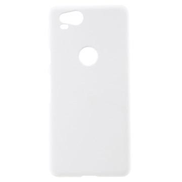 Google Pixel 2 Rubberized Plastic Cover - White
