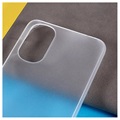 Motorola Moto G22 Rubberized Plastic Case - Transparent