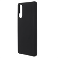 Sony Xperia 10 IV Rubberized Plastic Case - Black
