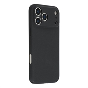 iPhone 18 Pro Max Rubberized Plastic Case - Black