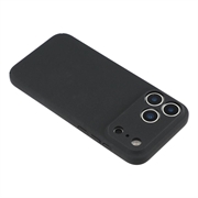iPhone 18 Pro Max Rubberized Plastic Case - Black