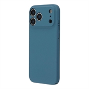 iPhone 18 Pro Max Rubberized Plastic Case - Blue