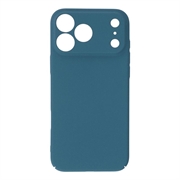 iPhone 18 Pro Max Rubberized Plastic Case - Blue