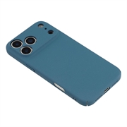 iPhone 18 Pro Max Rubberized Plastic Case - Blue