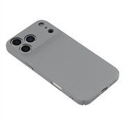 iPhone 18 Pro Max Rubberized Plastic Case - Light Grey