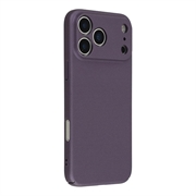 iPhone 18 Pro Max Rubberized Plastic Case - Purple