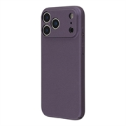 iPhone 18 Pro Max Rubberized Plastic Case - Purple