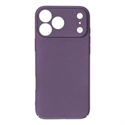 iPhone 18 Pro Max Rubberized Plastic Case - Purple