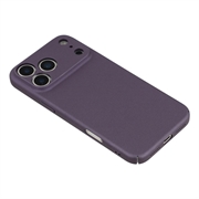 iPhone 18 Pro Max Rubberized Plastic Case - Purple