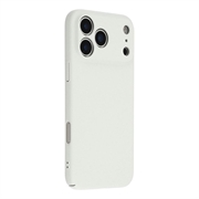 iPhone 18 Pro Max Rubberized Plastic Case - White