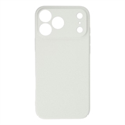 iPhone 18 Pro Max Rubberized Plastic Case - White