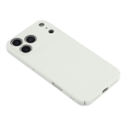 iPhone 18 Pro Max Rubberized Plastic Case - White