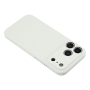 iPhone 18 Pro Max Rubberized Plastic Case - White